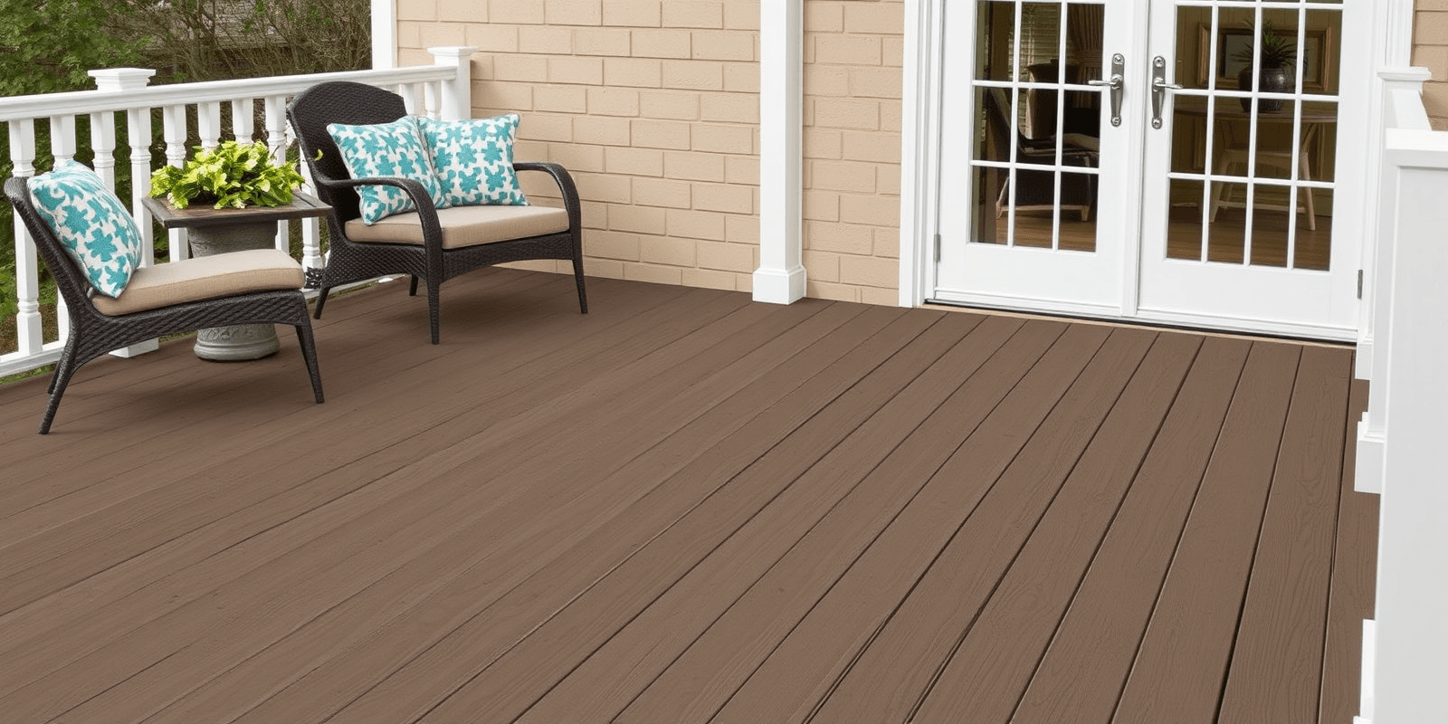 trex transcend composite decking boards at lowe's