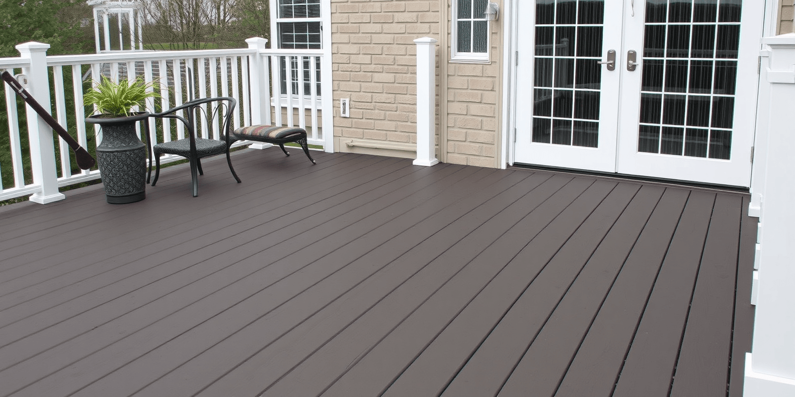 trex transcend pvc coated composite decking