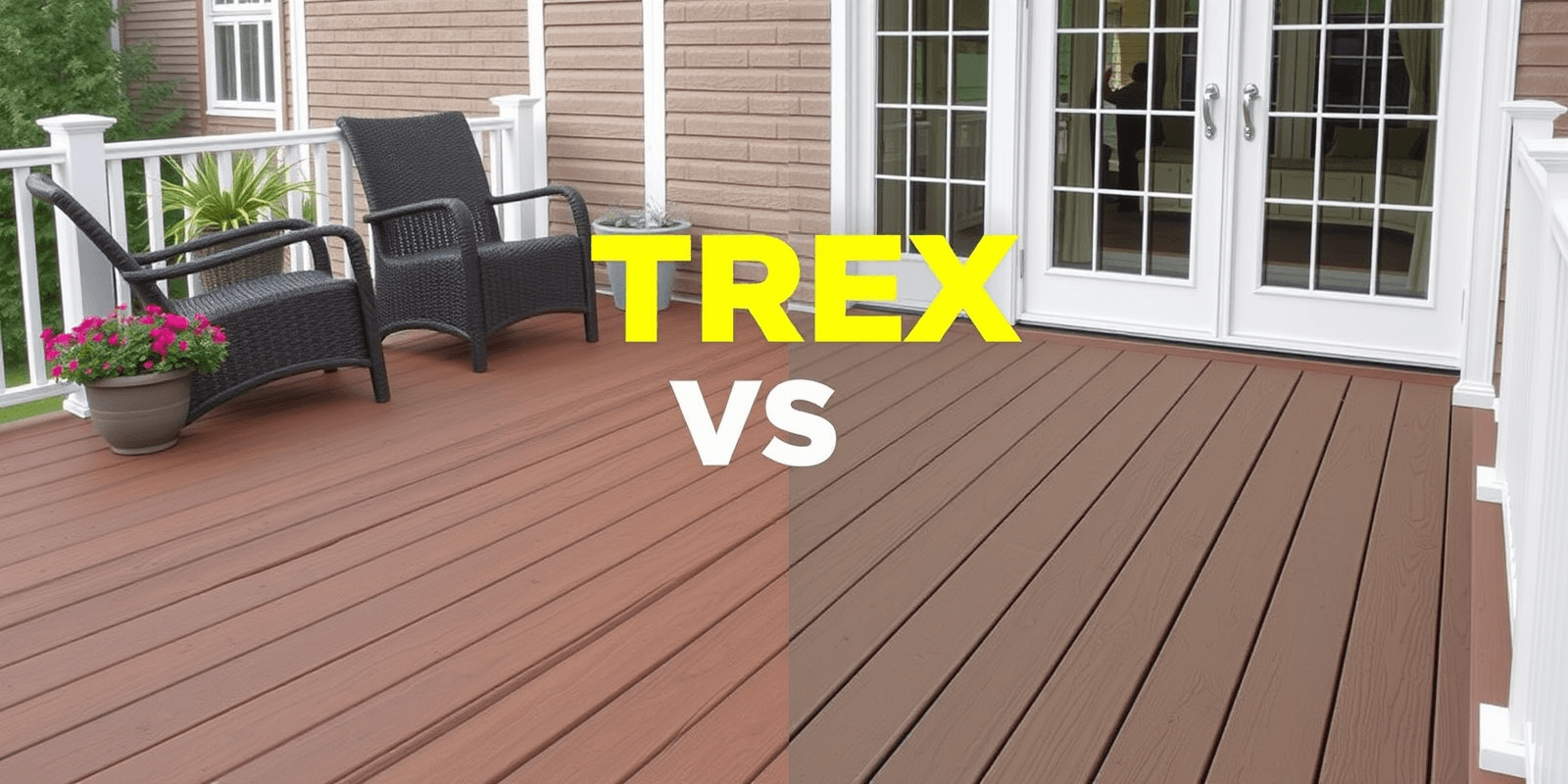 trex versus other composite decking