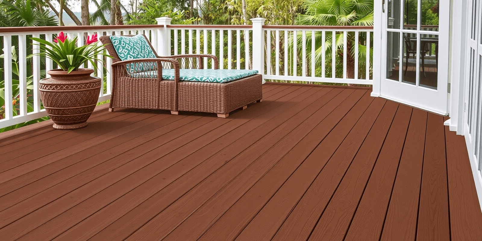 Tropical Composite Decking: The Perfect Blend of Beauty and Functionality with Hidden Fasteners