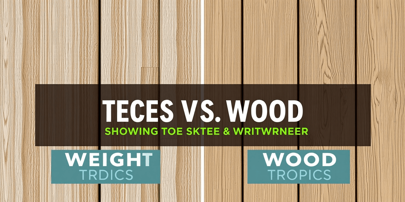 Tropics Composite Decking Weight vs Wood: How Lighter Can Be Stronger