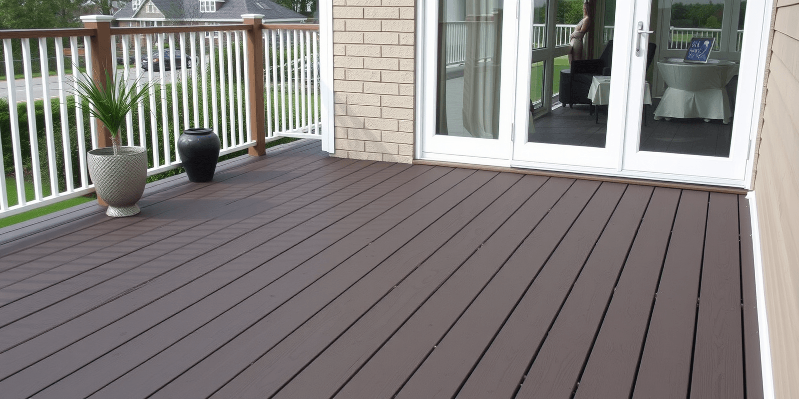 tuf composite decking