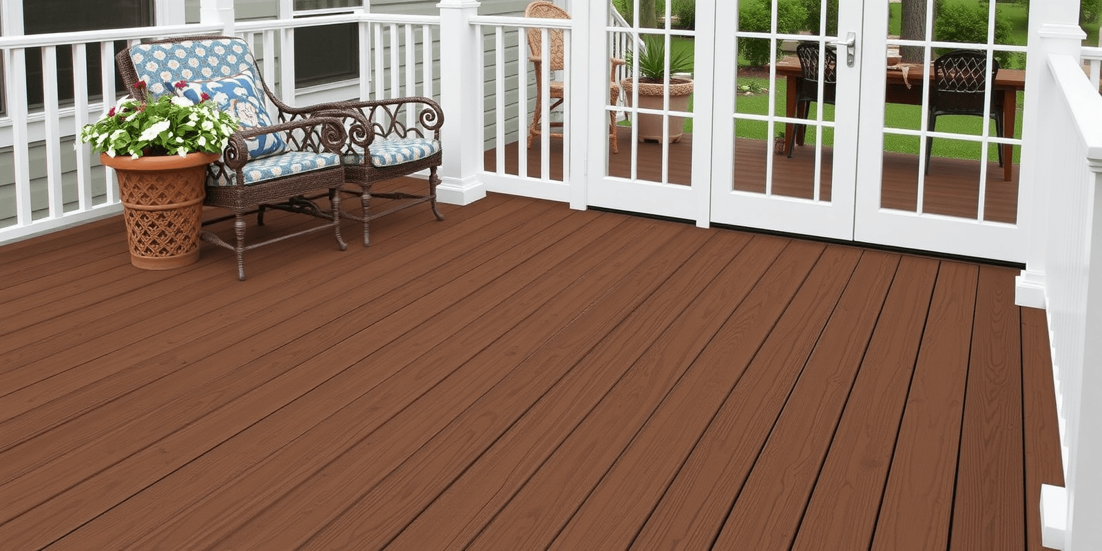 Tuscan Walnut: The Perfect Choice for Veranda Composite Decking