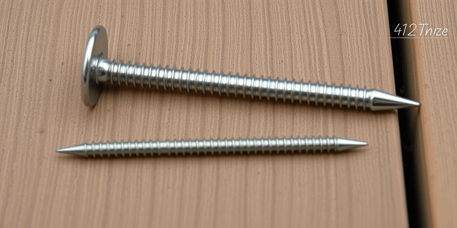 types of composite decking screws
