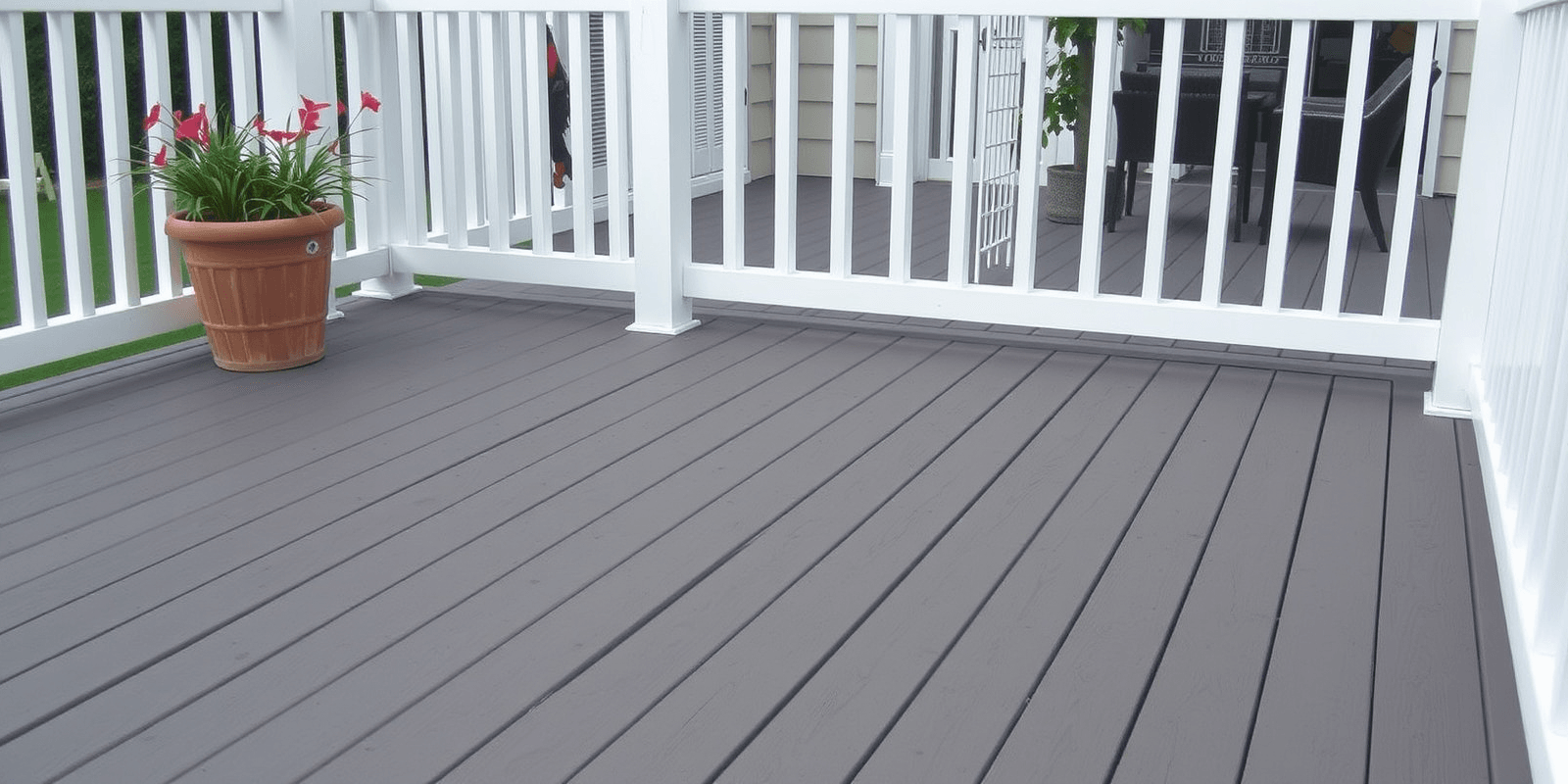 typical depth of composite decking