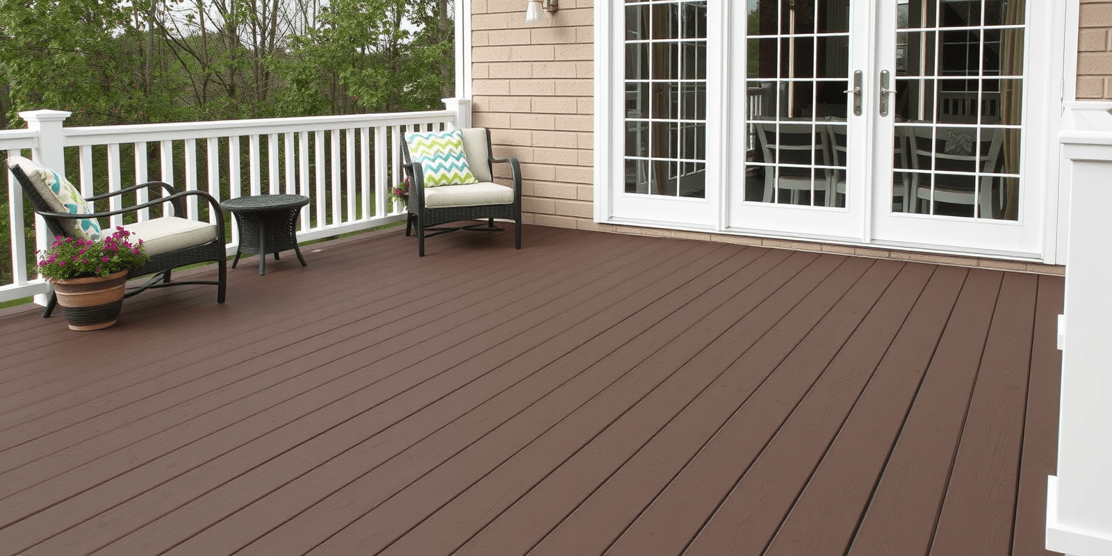 ultra composite decking at menards