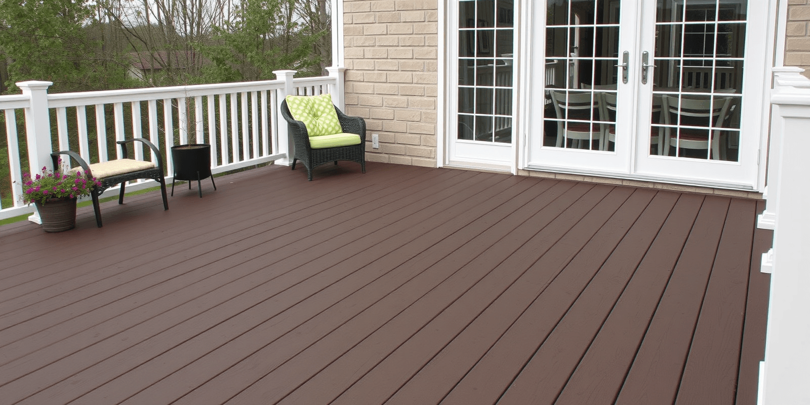 ultra composite decking menards