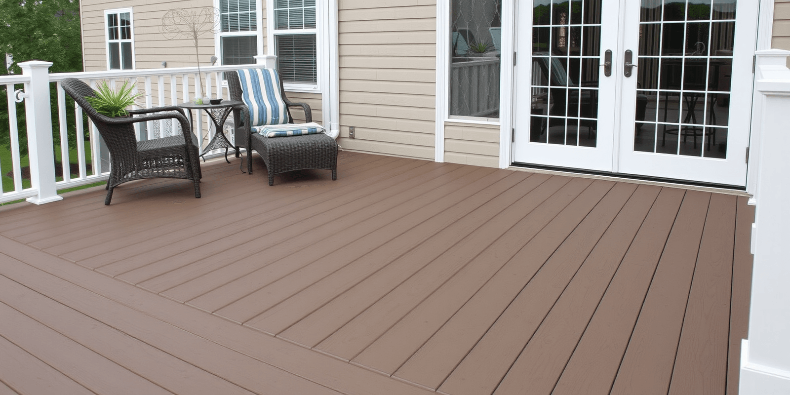 Ultra Low Maintenance Composite Decking: Trex Enhance Saddle Review