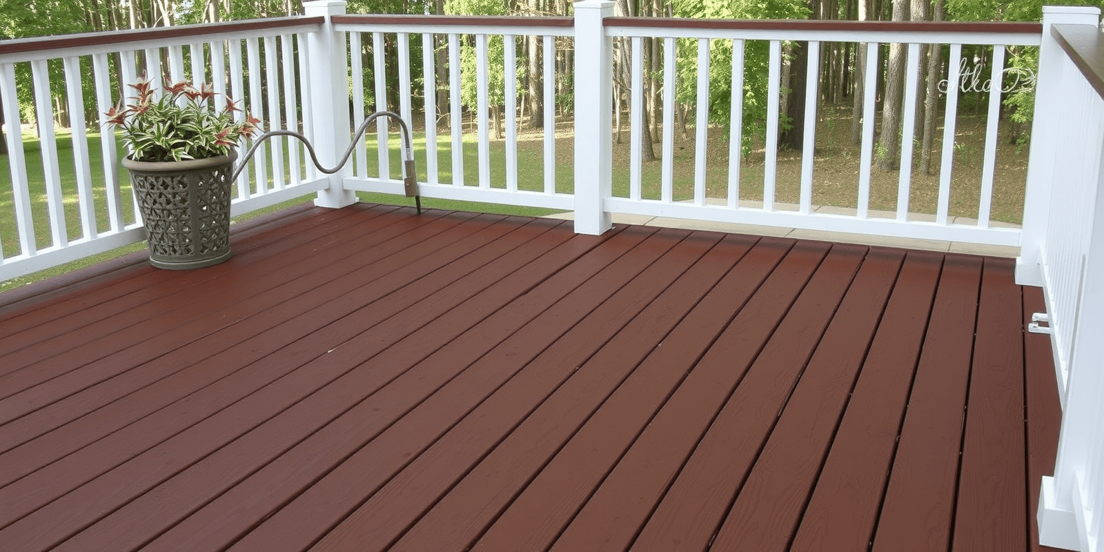 ultradeck composite decking stain