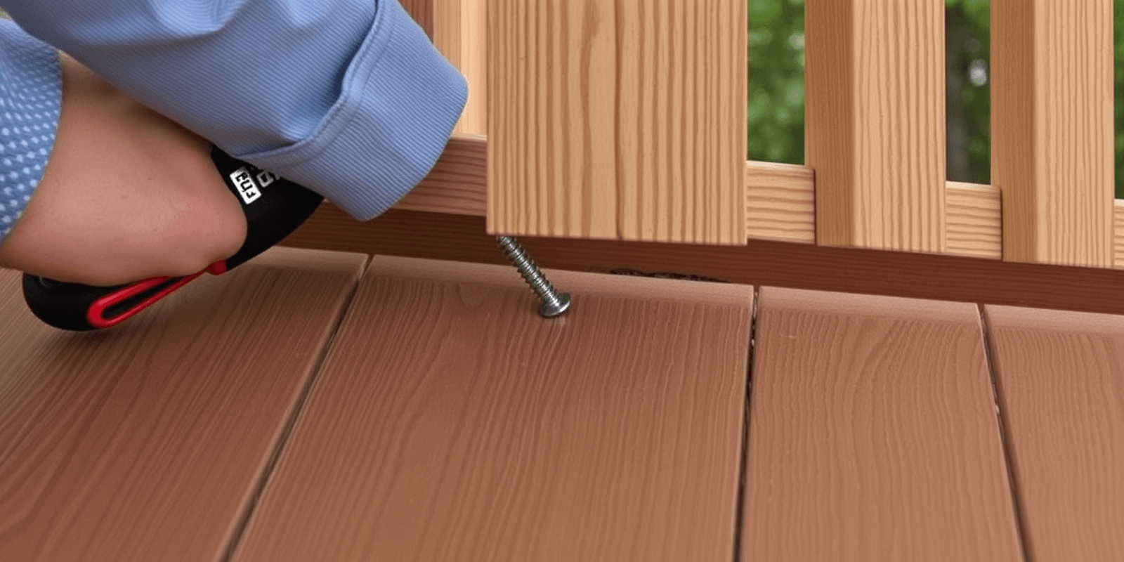ultradeck menards composite decking screwing into wood