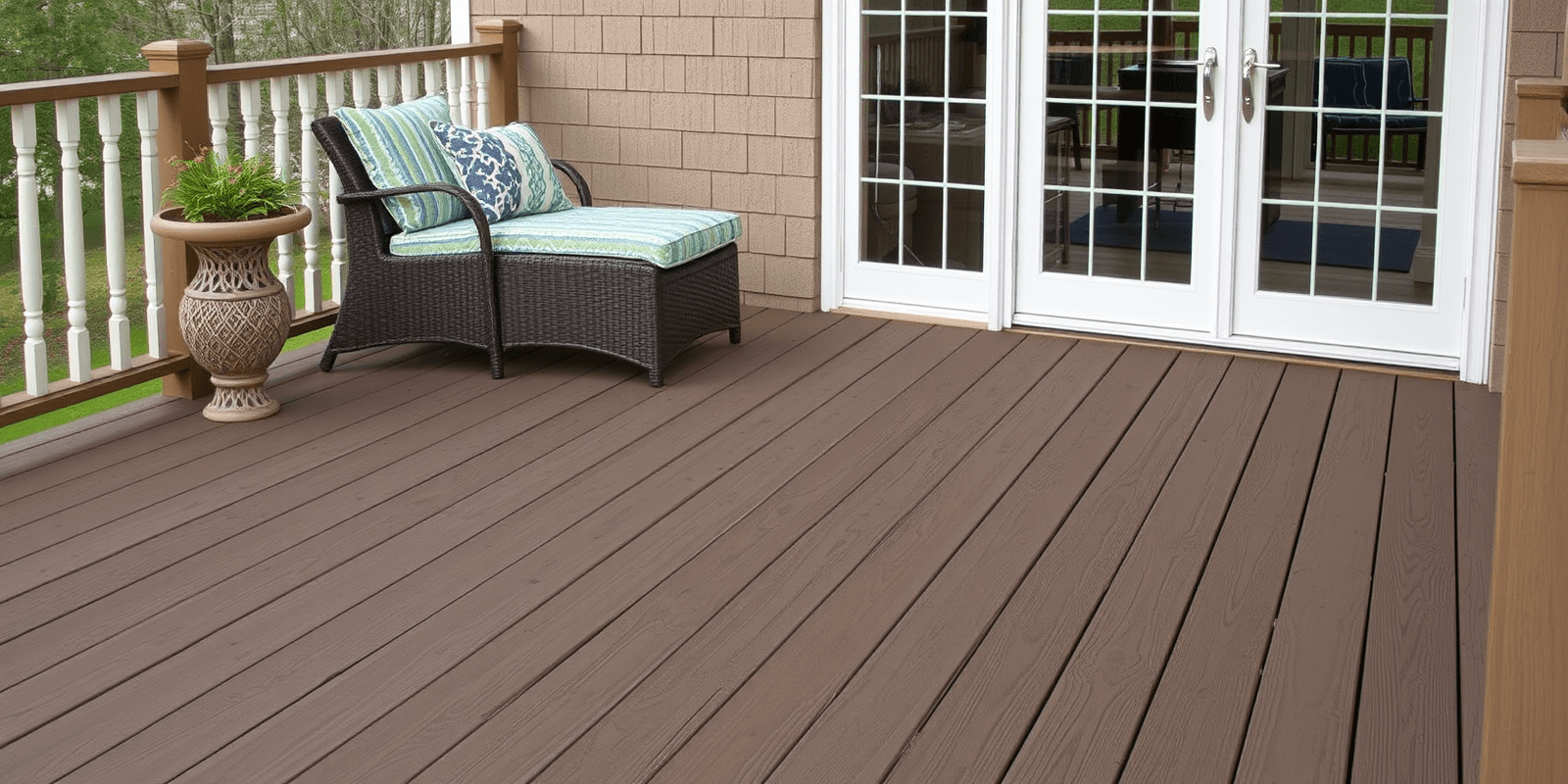 ultradeck rustic reversible composite decking