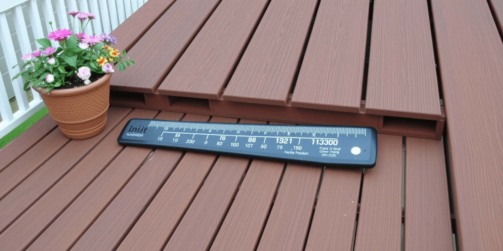 unit weight of composite decking