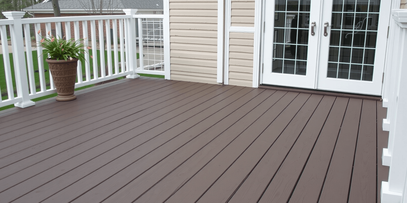 unlike composite decking