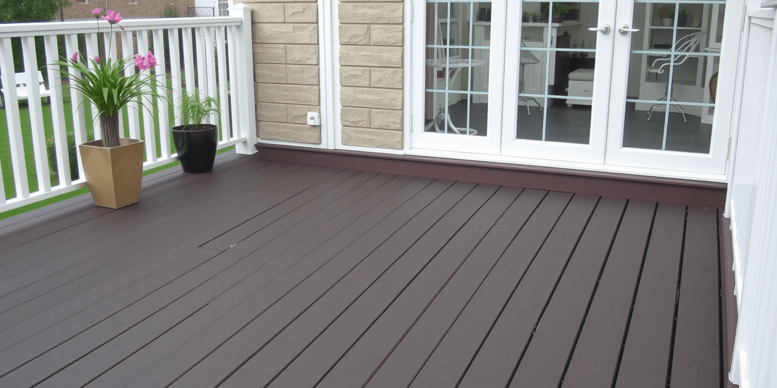 upvc composite decking