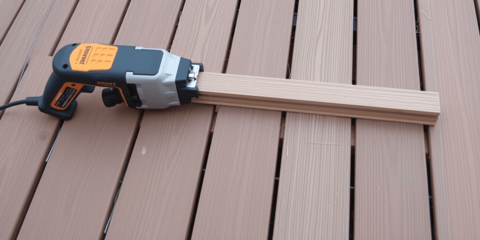 use for composite decking cut off