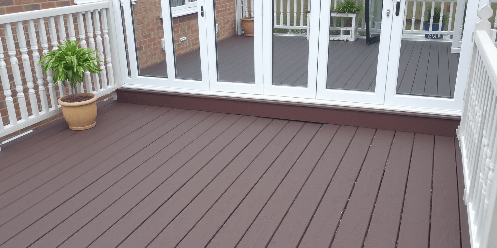 used composite decking uk