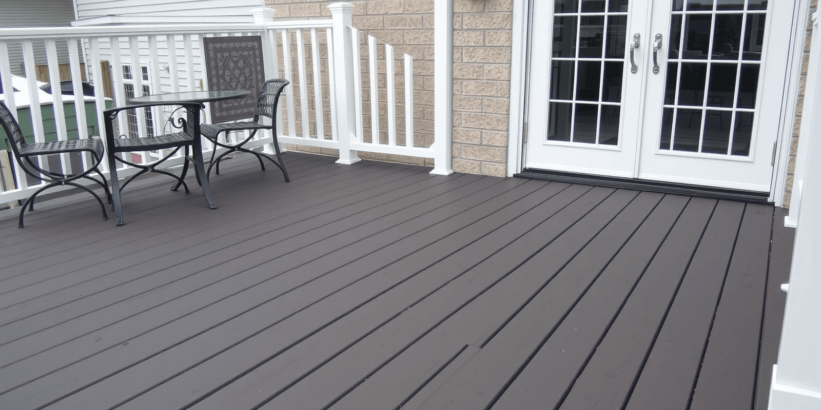 using car armorall on composite decking