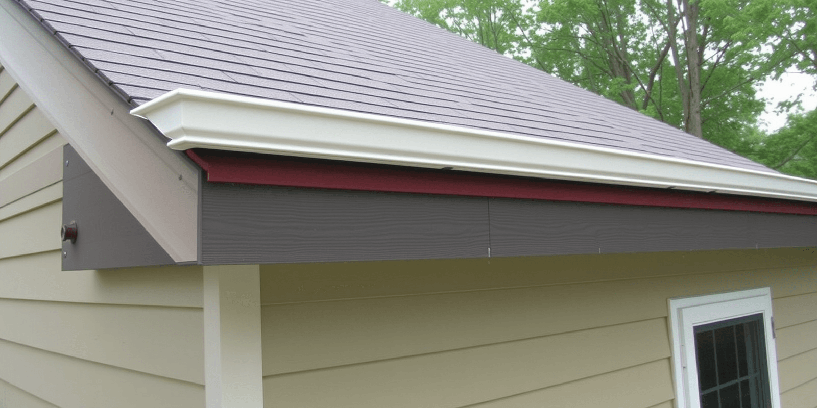 using composite decking board as fascia board