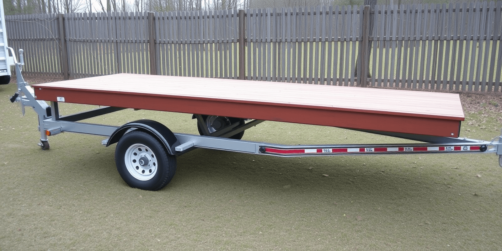 using composite decking for boat trailer bunks
