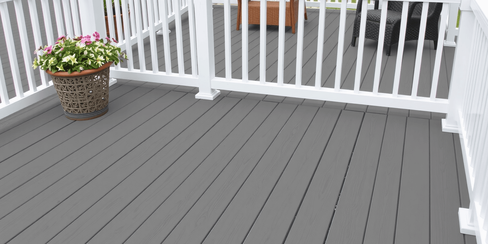 veranda armor guard nantucket gray grooved edge capped composite decking