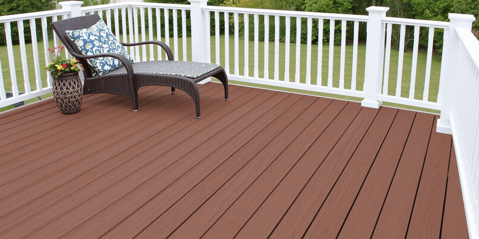 veranda brazilian walnut composite decking 1 x 5 1 4