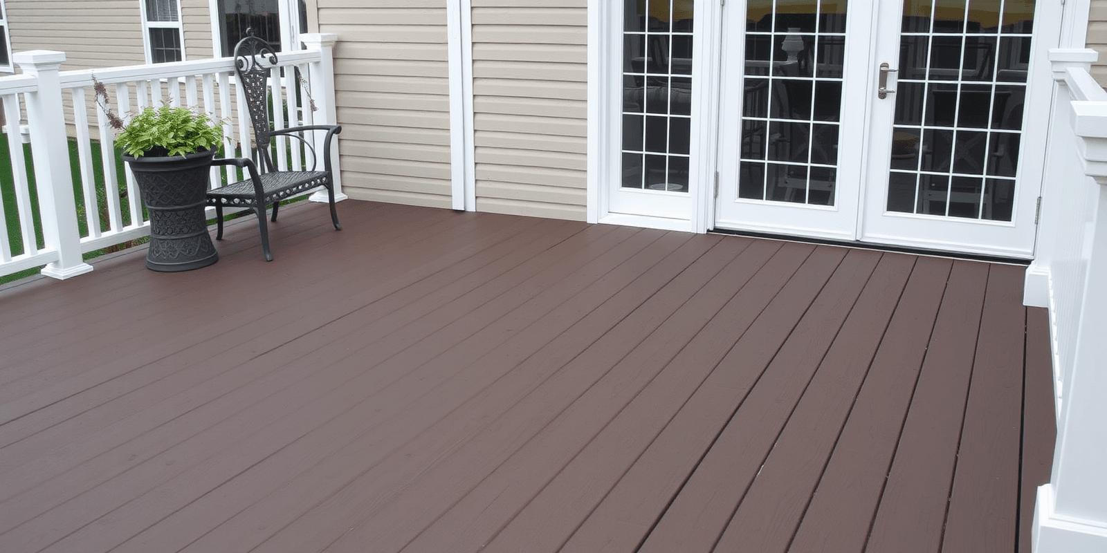 veranda brown square edge capped composite decking review