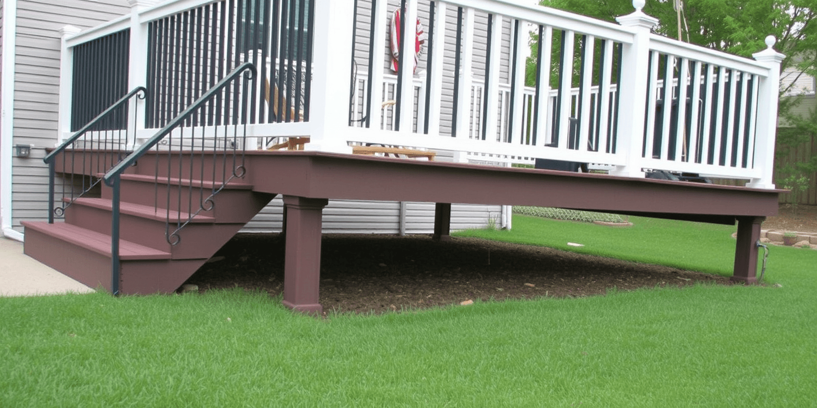 veranda composite decking post sleeve
