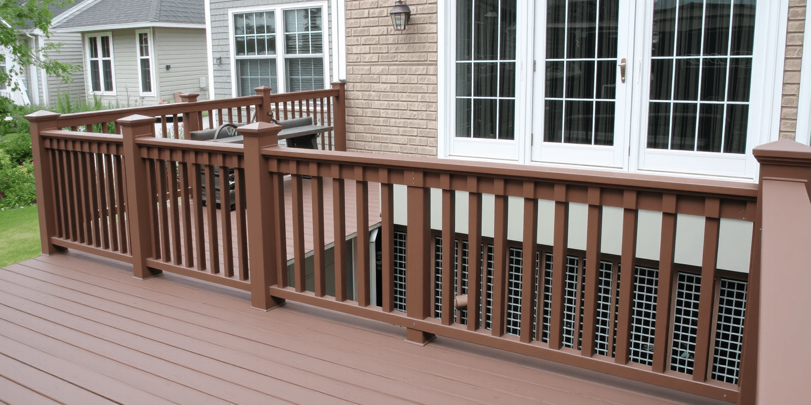 veranda composite decking railing systems