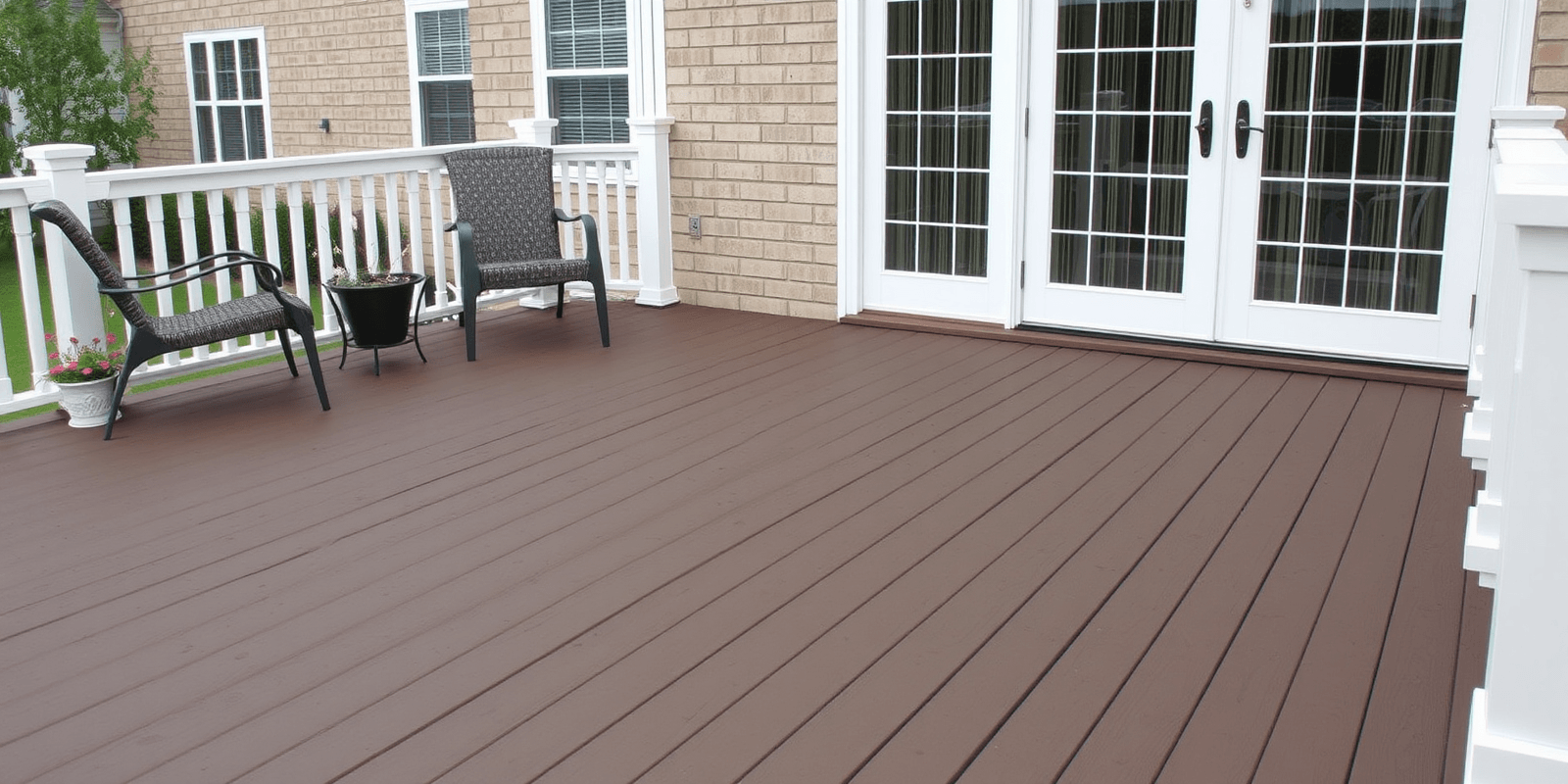 veranda composite decking sizes