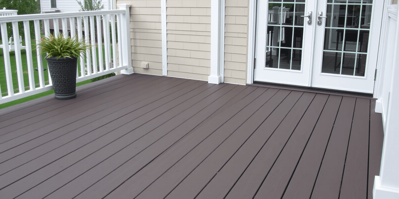veranda composite decking spacing