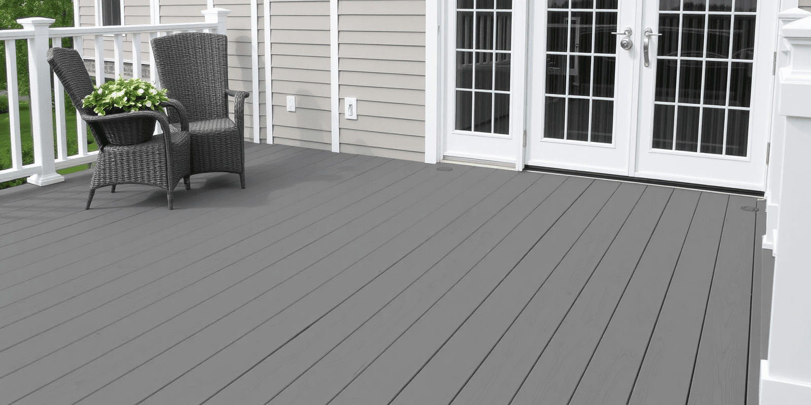 veranda nantucket gray 16 ft composite decking