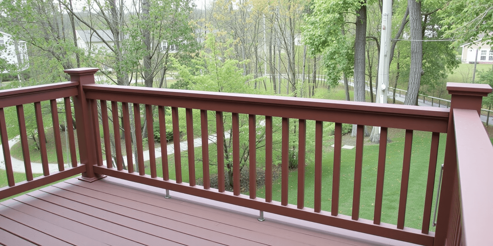 veranda railing composite decking review