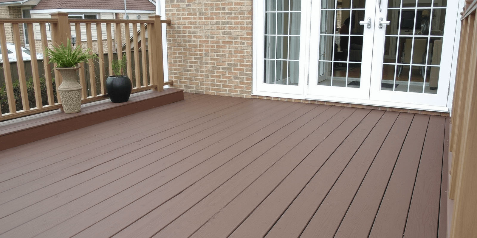 veranda timber brown composite decking