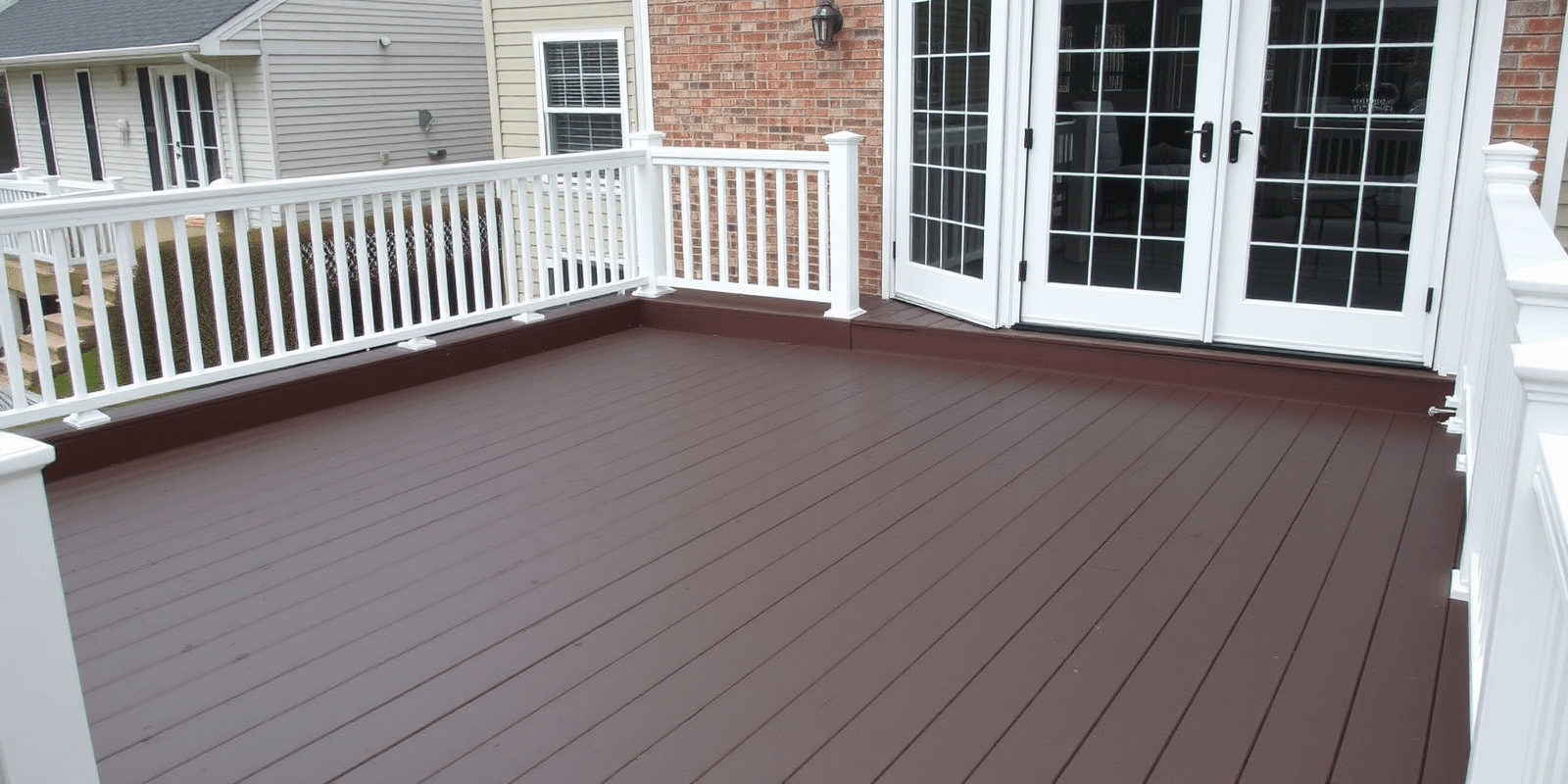 vinyl covered composite decking