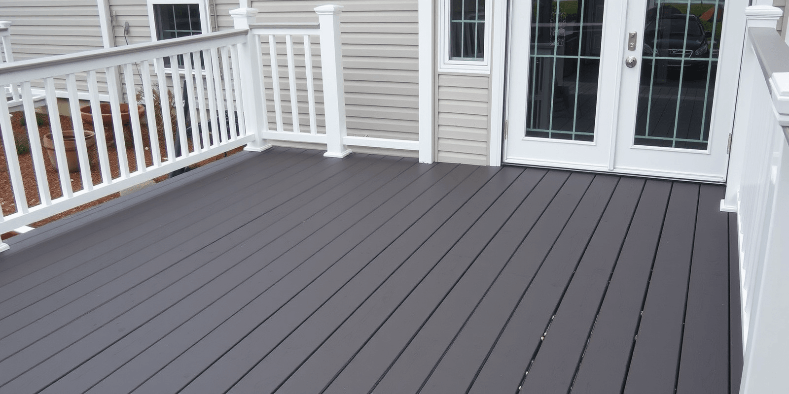 vinyl wrapped composite decking