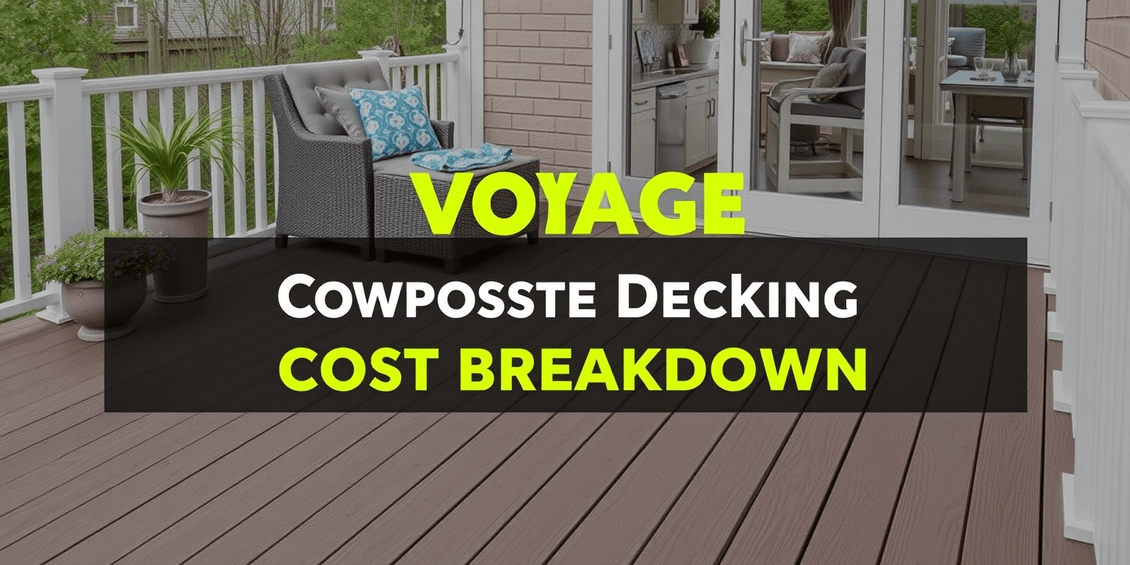 Voyage Composite Decking Cost Breakdown: Your Budget-Friendly Guide