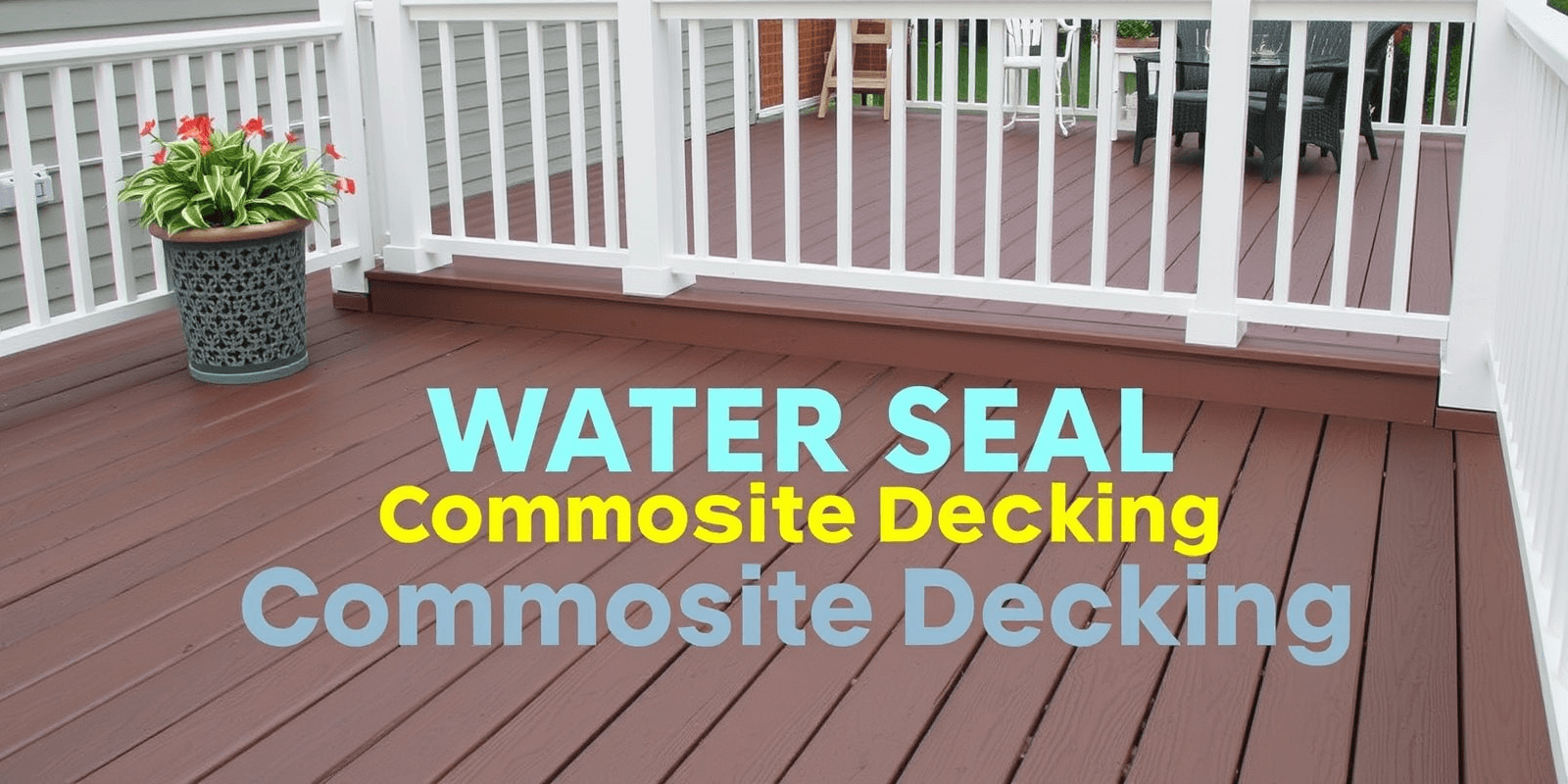 Water Seal Composite Decking: A Comprehensive Guide