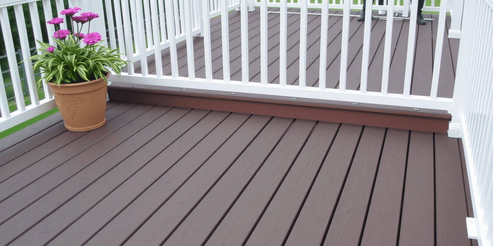 waterproof tongue and groove composite decking