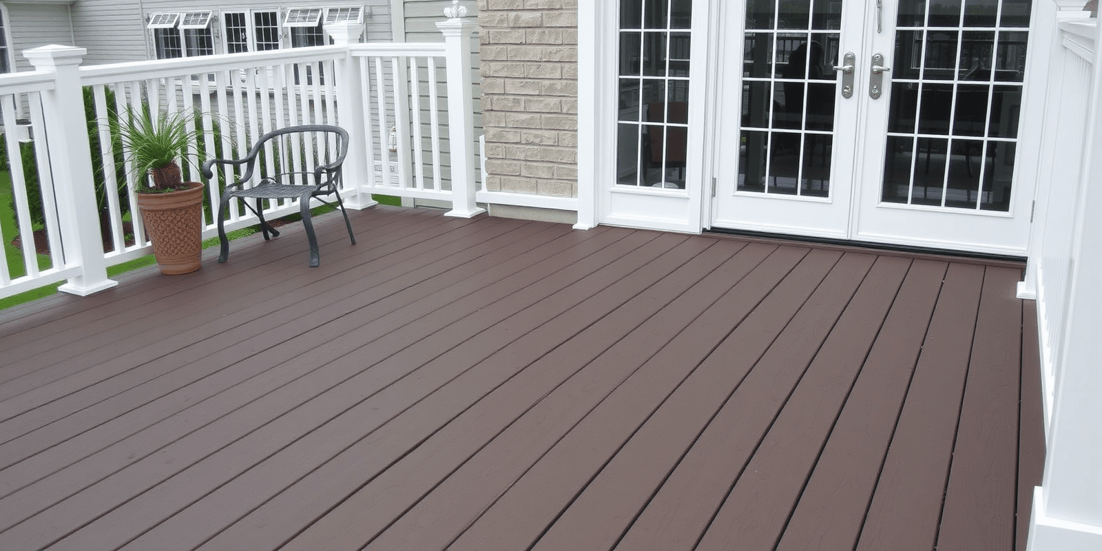 waterproof trex composite decking