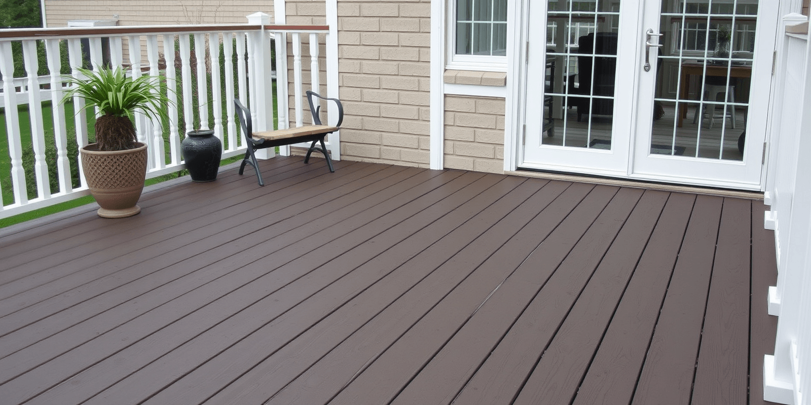 weatherproof composite decking