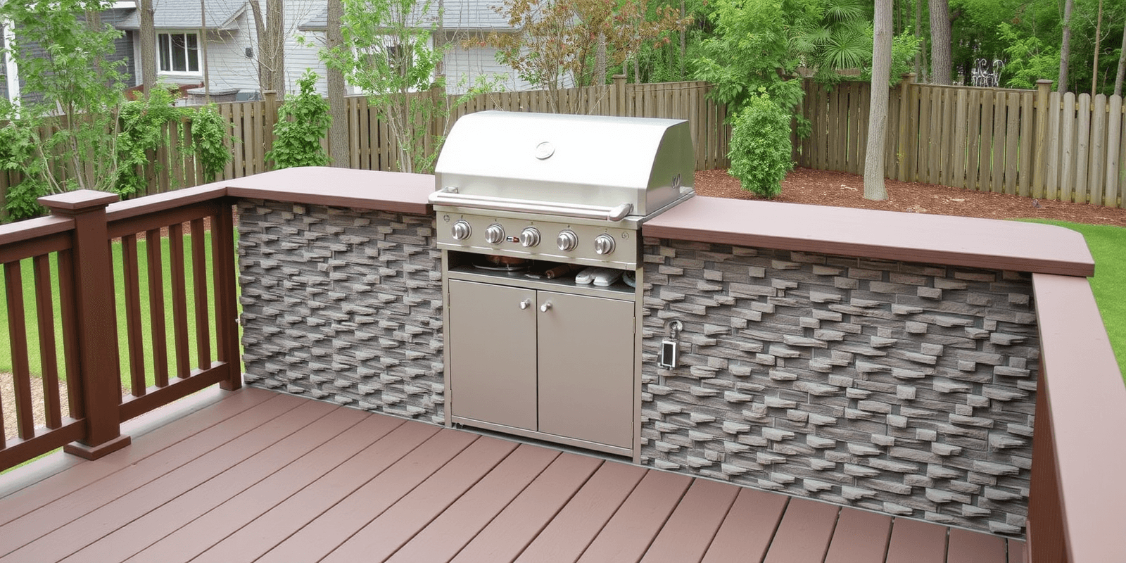 Why TREX Composite Decking is Ideal for Your Grill Surround